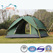 Carpa de camping al aire libre para familias de doble capa